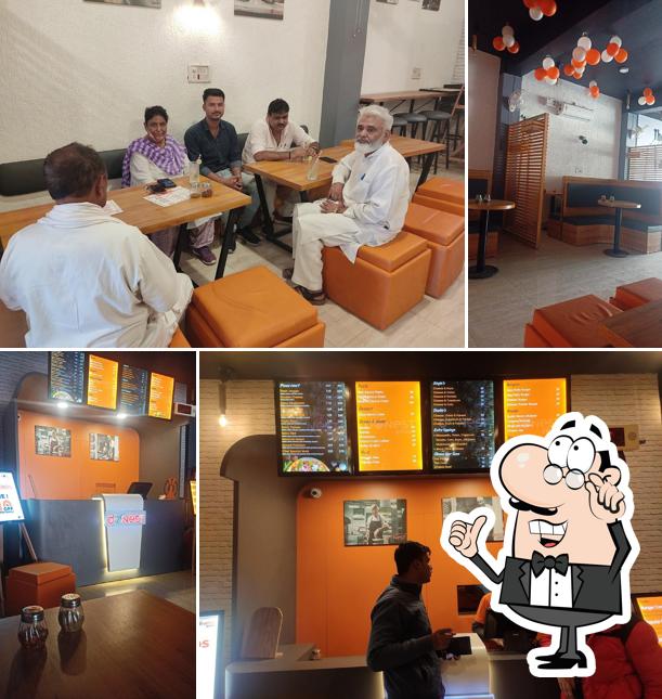 The interior of DONEST PIZZA