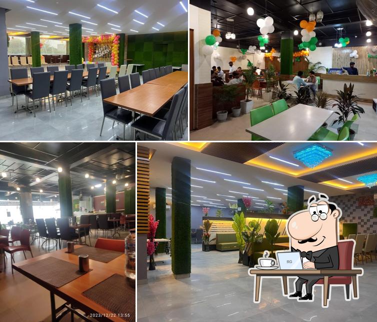 The interior of Sohna Delight Restaurant