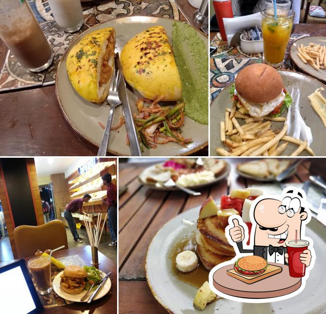 Order a burger at Wild Sugar Patisserie & Cafe - Dr. Ambedkar Road, Belgaum