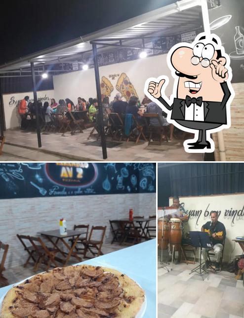 O interior do Varandão Da Av 2 Pizzaria
