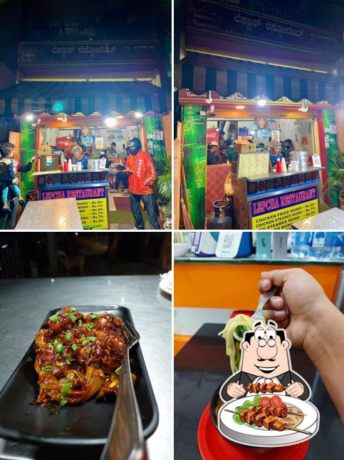 Food at Lepcha's Restaurant & momos Corner