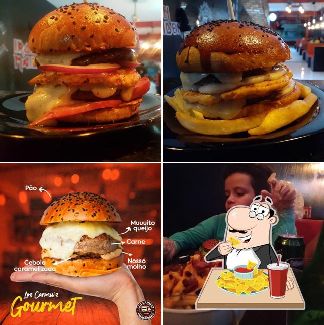 Nachos em Los Carmu's Hamburgueria!