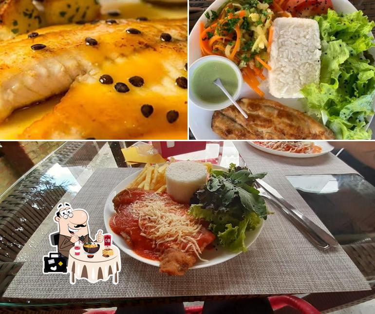 Comida em Afrika Café e Comidinhas