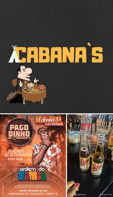 Platos en Cabanas Gastrobar