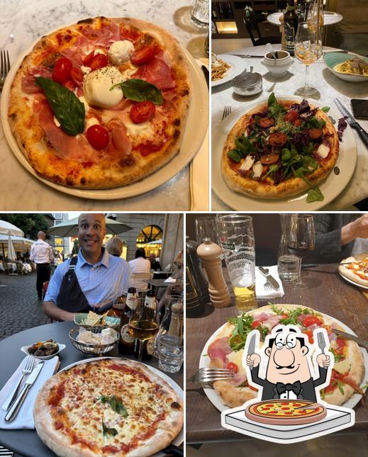Choisissez différents genres de pizzas