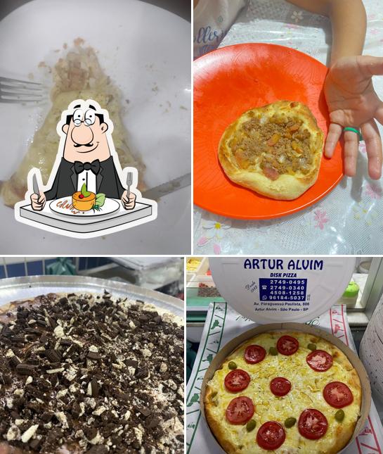 Comida em Pizzaria Artur Alvim