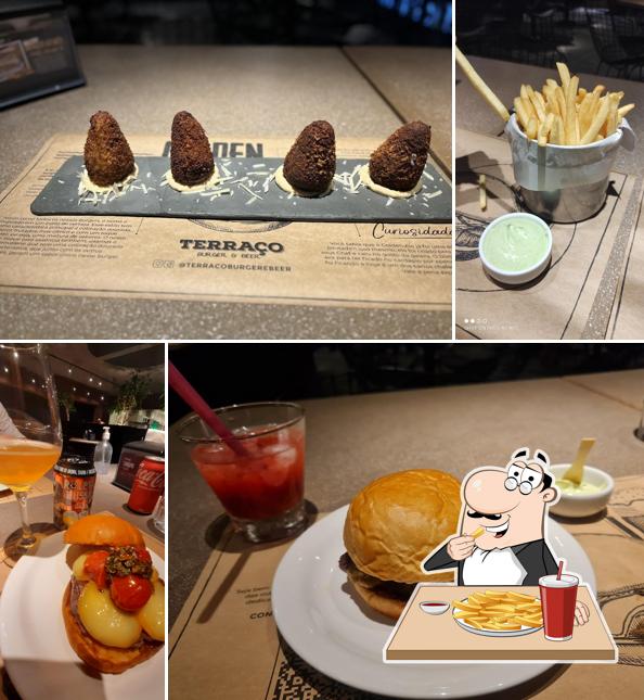 Batata frita em Terraço Burger & Beer