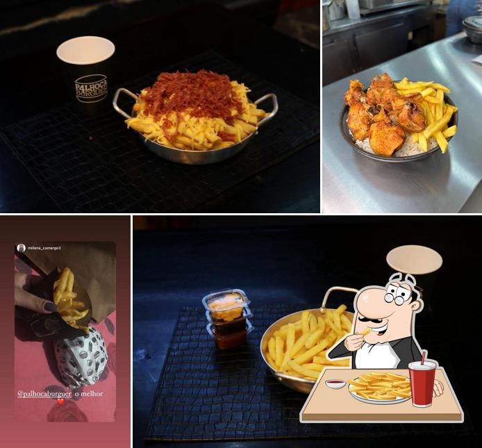 Batata frita em Palhoça Burguer