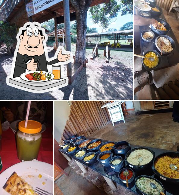 Platos en Comida na Trempa