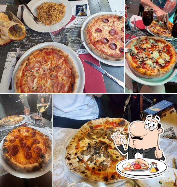 A La Torre Ristorante Pizzeria, puoi assaggiare una bella pizza