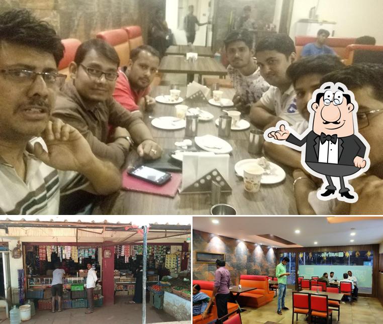 The photo of interior and beverage at Hotel Siddhi International