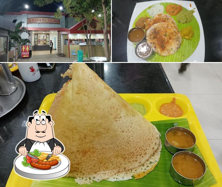 Meals at Hotel Sree Saravana Bhavan