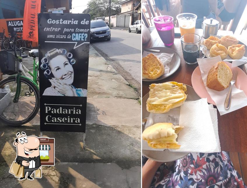 O exterior do Padaria Caseira
