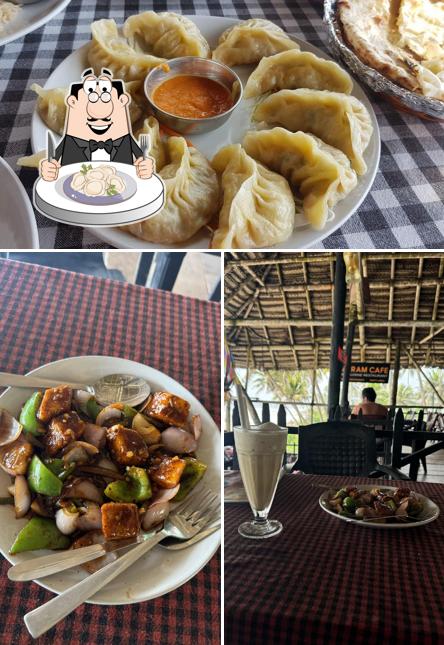 Dumplings at Jairam Cafe