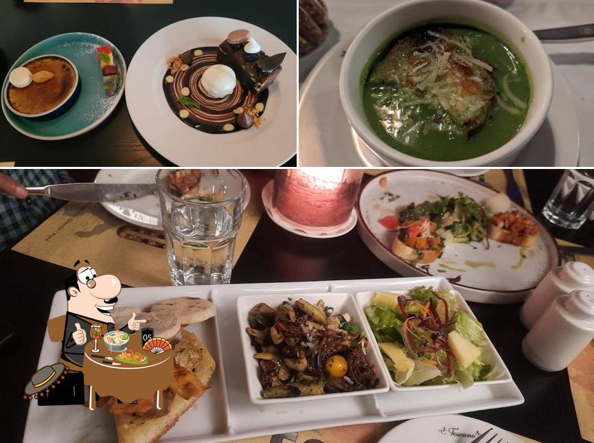 Food at Toscano