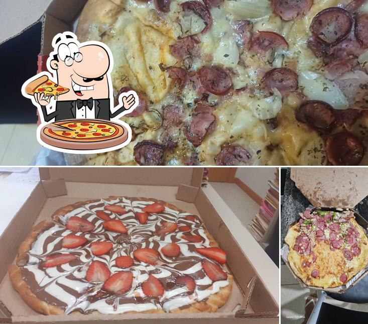 No Crunchy Pizza Express, você pode degustar pizza