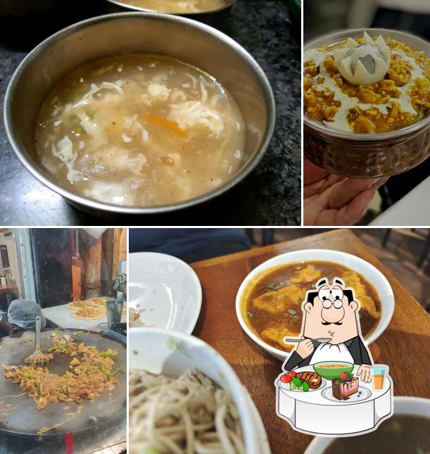 Hot and sour soup at The Dining Table