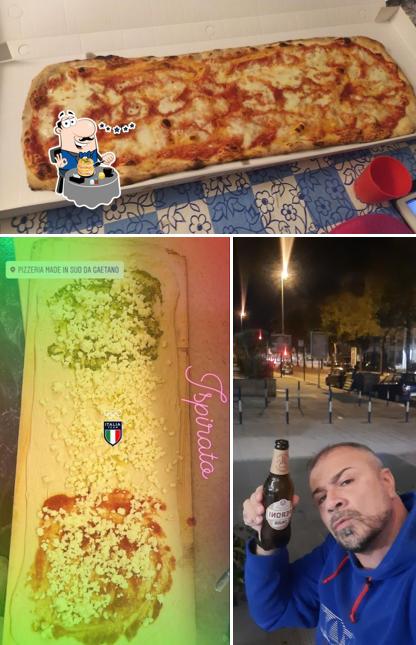 Tra le varie cose da Pizzeria Made in Sud si possono trovare la cibo e esterno