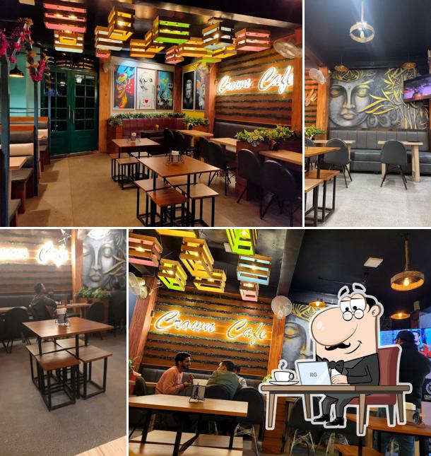 Check out how Crown cafe looks inside