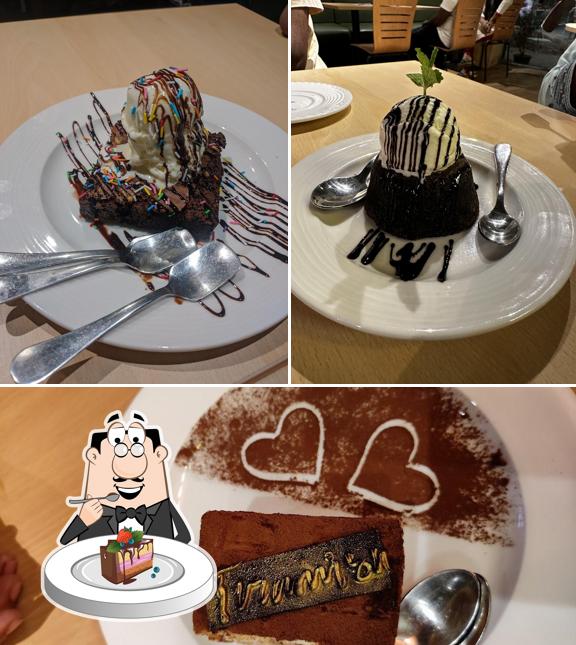 Chocolate cake at The FreshlyMade