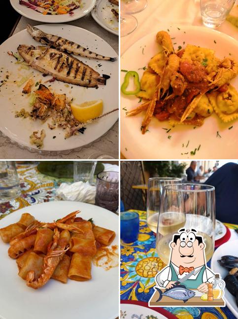 Salmone grigliato al Trattoria Nonna Maria