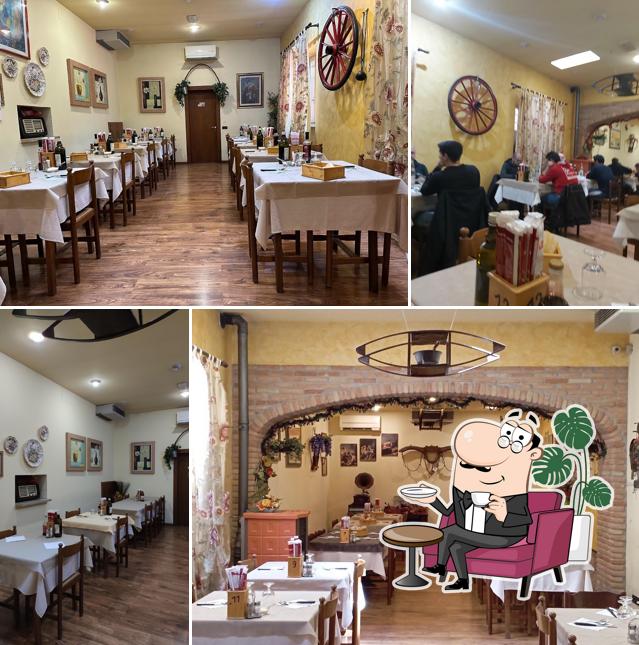 Siediti a un tavolo di Trattoria Al Monte