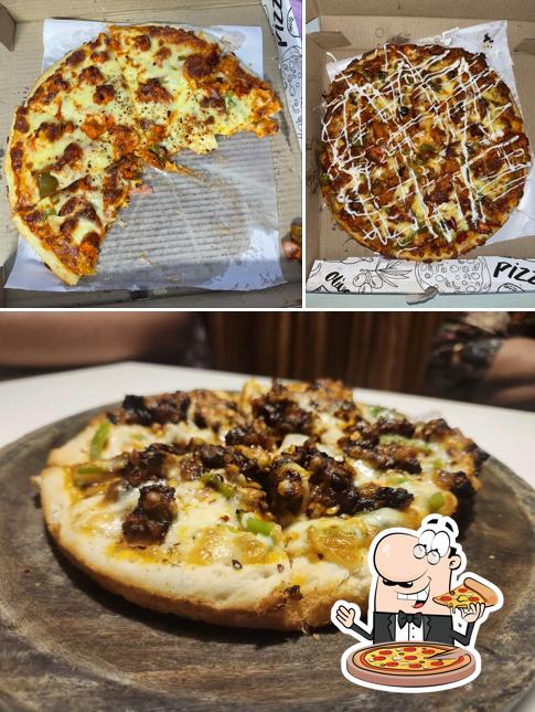 Order various kinds of pizza