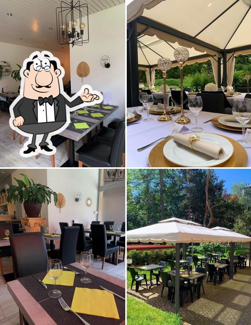 Gli interni di RESTAURANT LES CLOCHETTES