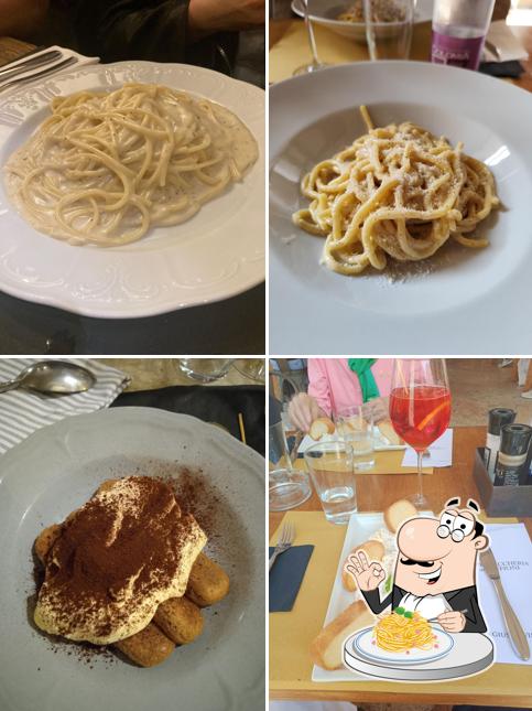 Spaghetti alla carbonara al La Proseccheria ai Soffioni