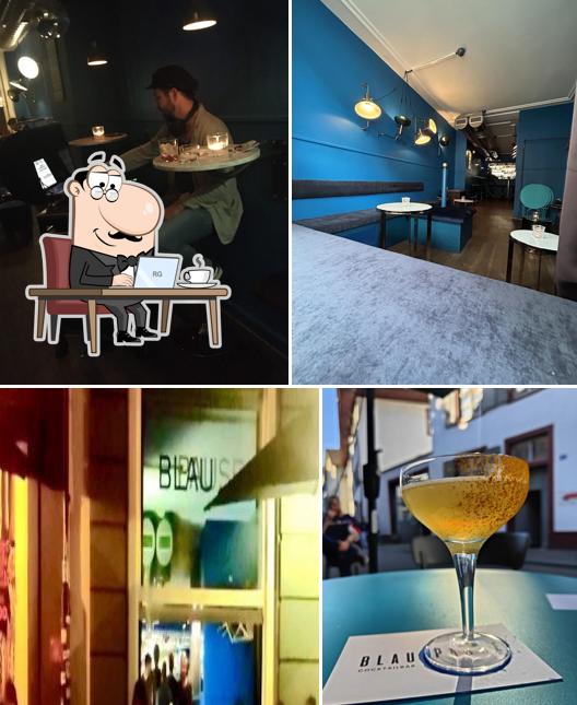 Gli interni di Blaupause - Cocktailbar