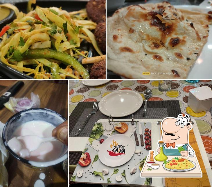 Food at Desi Zaika