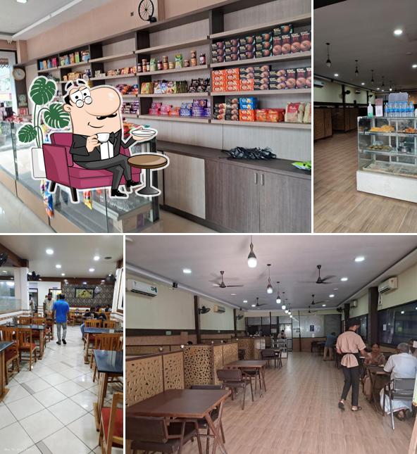 The interior of UDUPI BHAVAN