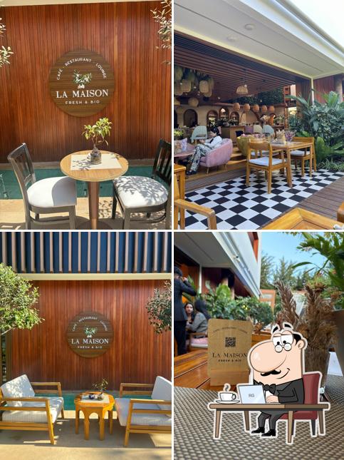 L'intérieur de La Maison Fresh & Bio
