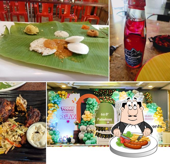 Food at Busy Food Hall