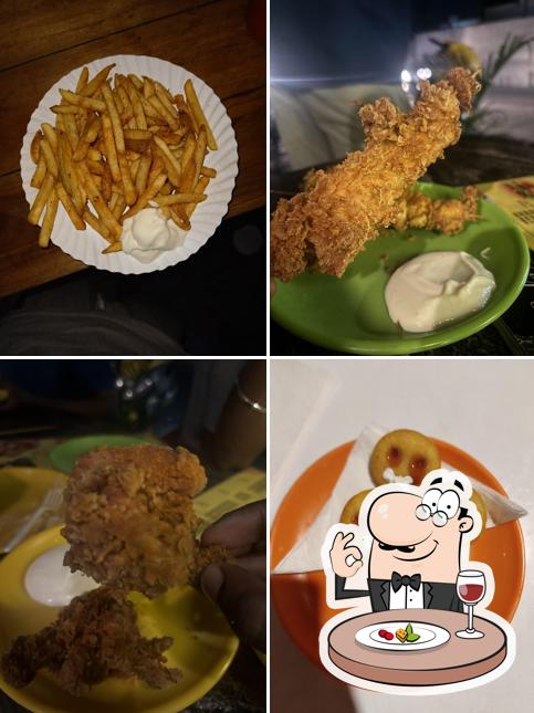 Fried chicken at The Cafe93