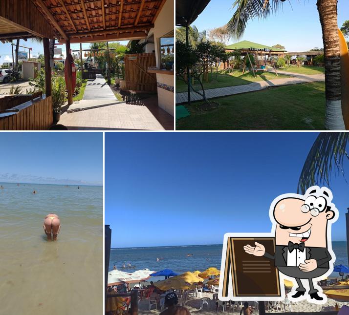 Desfrute da vista do exterior Cabana Dos Corais