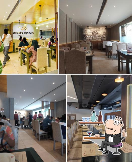 The interior of Copper Kitchen