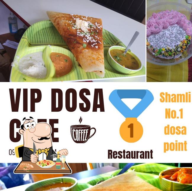Meals at VIP Dosa Cafe