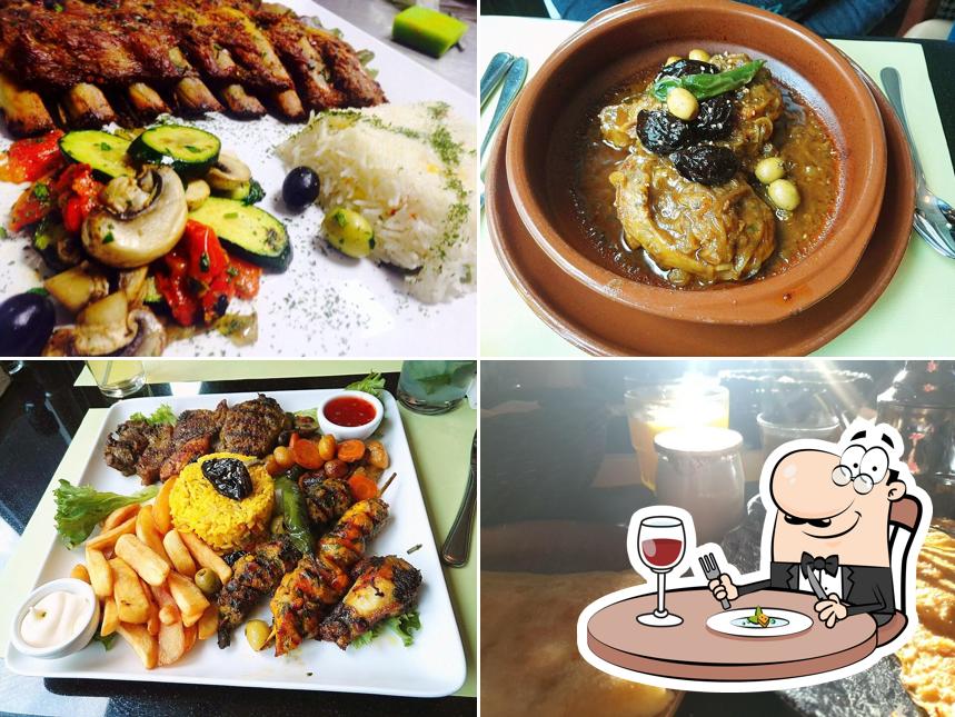 Plats à Ryad restaurant