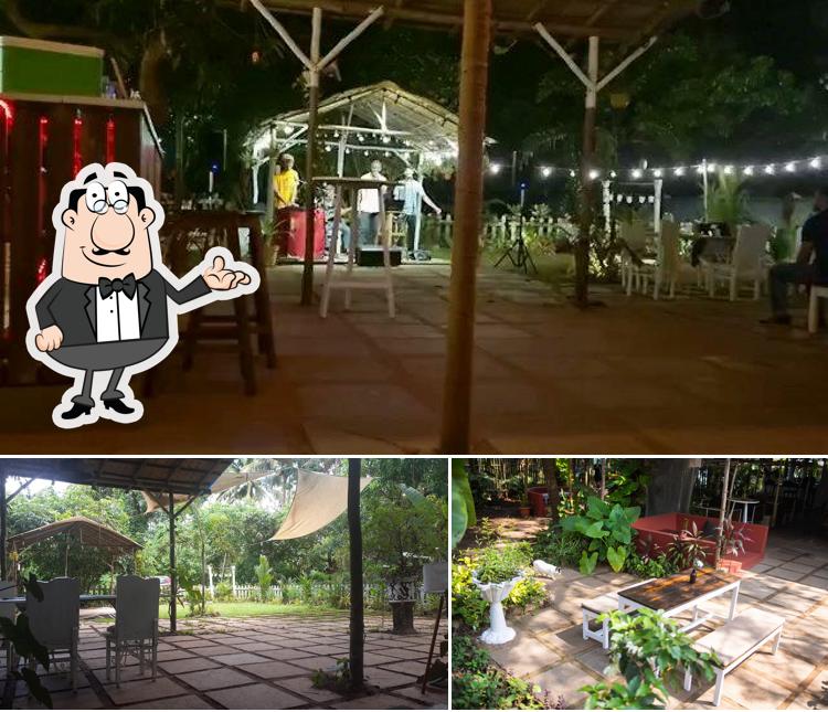 The interior of Saltamontes - Garden Cafe & Bar