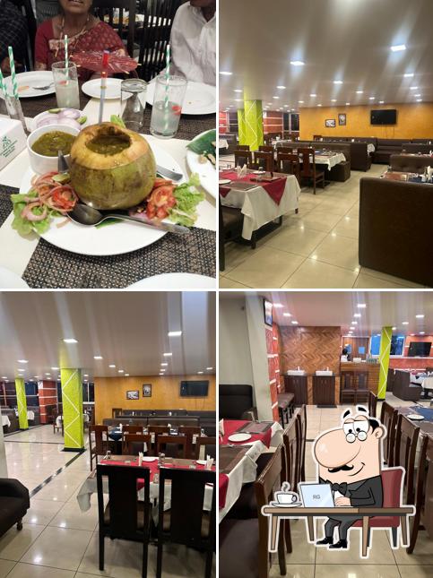 The interior of Abiruchi Multicuisine Restaurant
