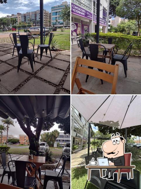 Veja imagens do interior do BSB Coffee