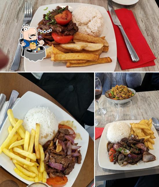 Lomo saltado à Chez Violeta