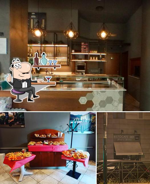 Gli interni di 083 Ristocafe'