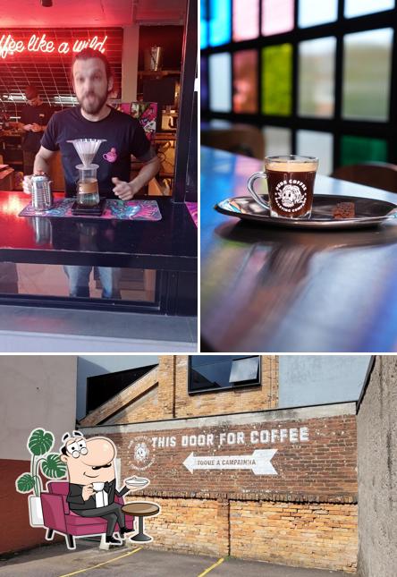 Veja imagens do interior do Dude Coffee