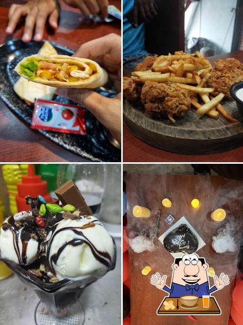 Food at Classic Rider Cafe