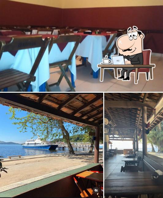 Veja imagens do interior do Zeca's Paquetá Restaurante