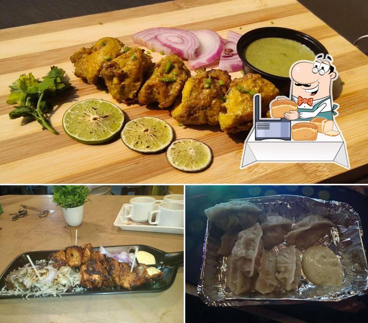 Garlic bread at 360° Barbecue Cafe & Chinese Restaurant