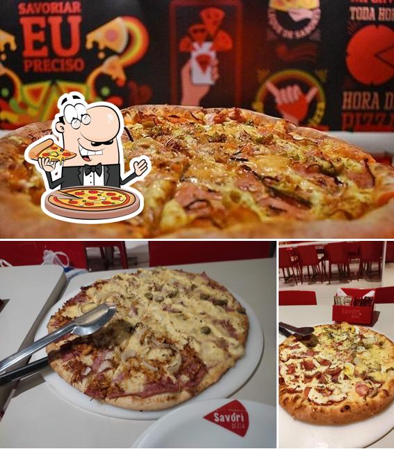 Escolha diversos variedades de pizza