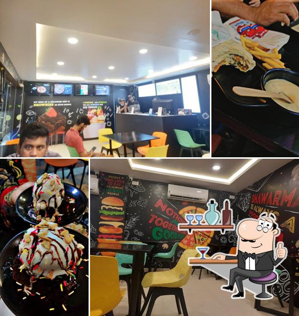 The interior of The Exotic Grill